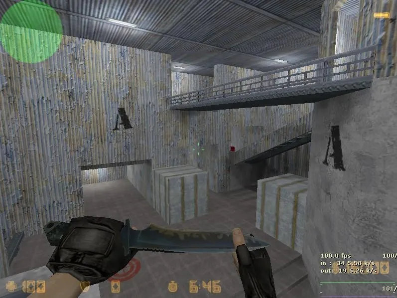 Скриншот  Карта de_frozen_remix для CS 1.6: точки, баланс сторон, .nav и оптимизация wpoly/epoly