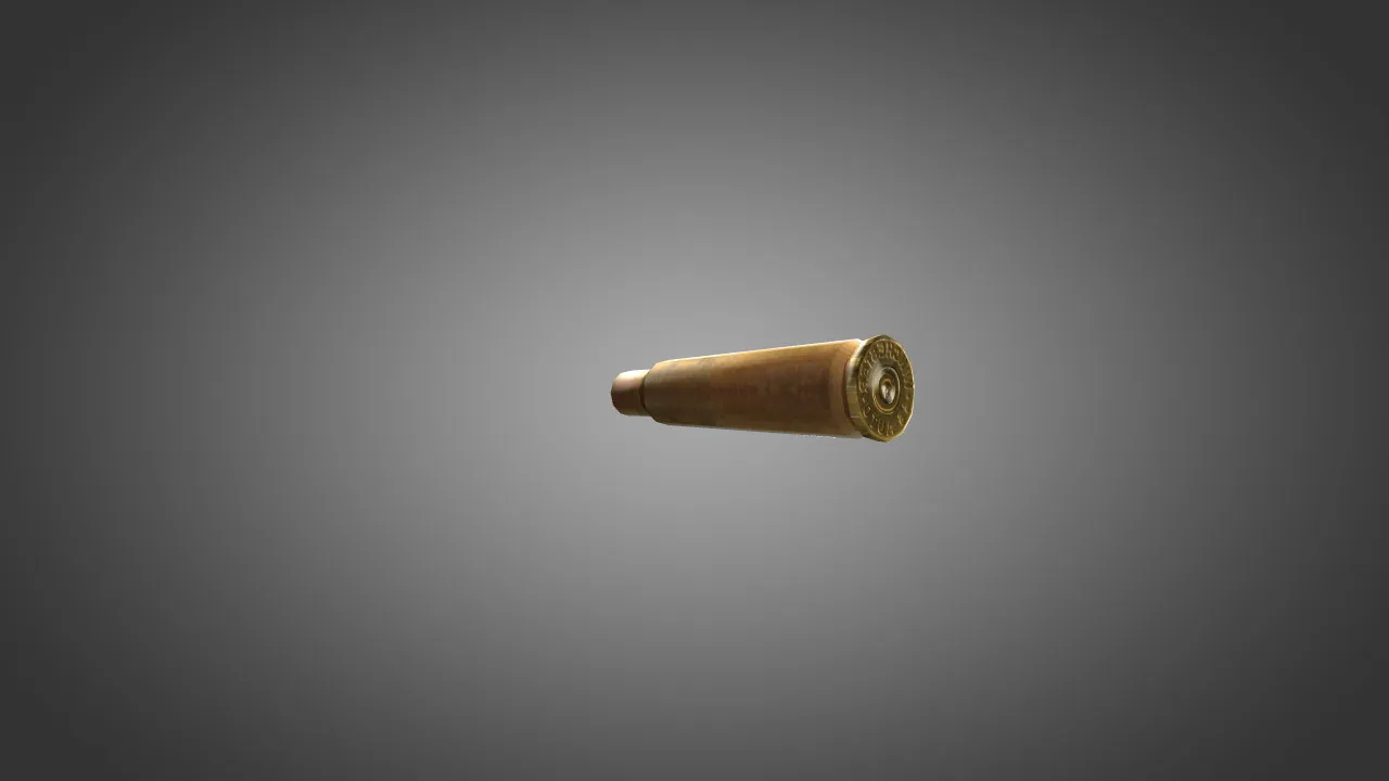 Скриншот Модель «Shell 7.62» для CS 1.6: v_ и p_ файлы, звуки выстрела, анимация осмотра, качество текстур