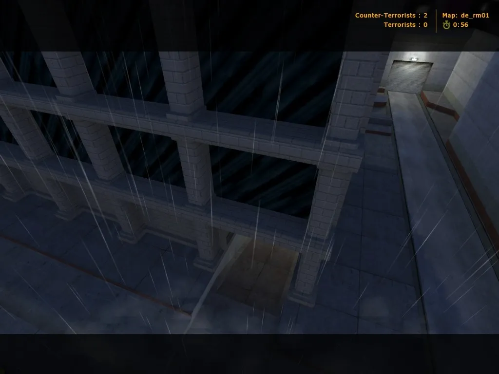 Скриншот  Карта de_rm01 для Counter-Strike 1.6: Тактические возможности и баланс сторон