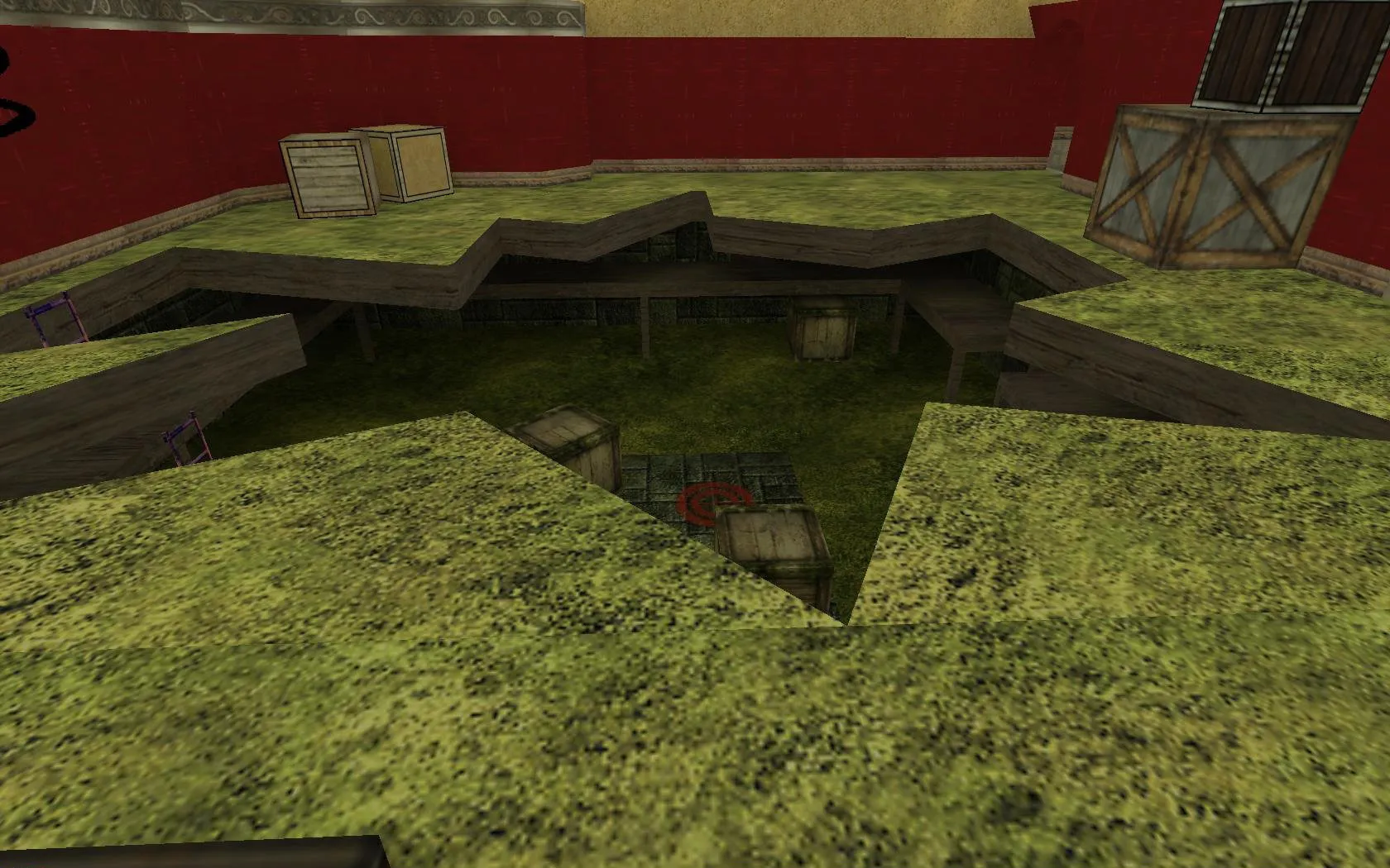 Скриншот Карта de_winz для CS 1.6 - Тактические возможности и обзор