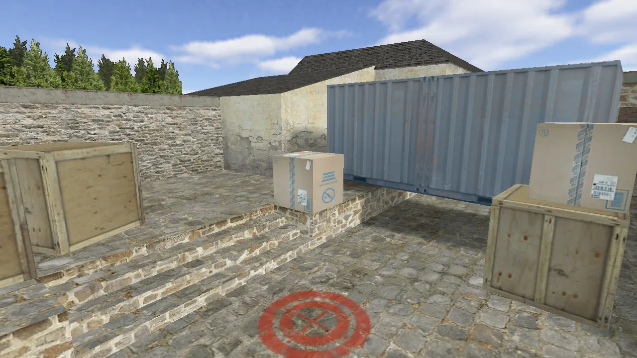 Скриншот  de_cup1_brutesmaps карта CS 1.6: точки, баланс за Т и КТ, .nav и оптимизация wpoly/epoly