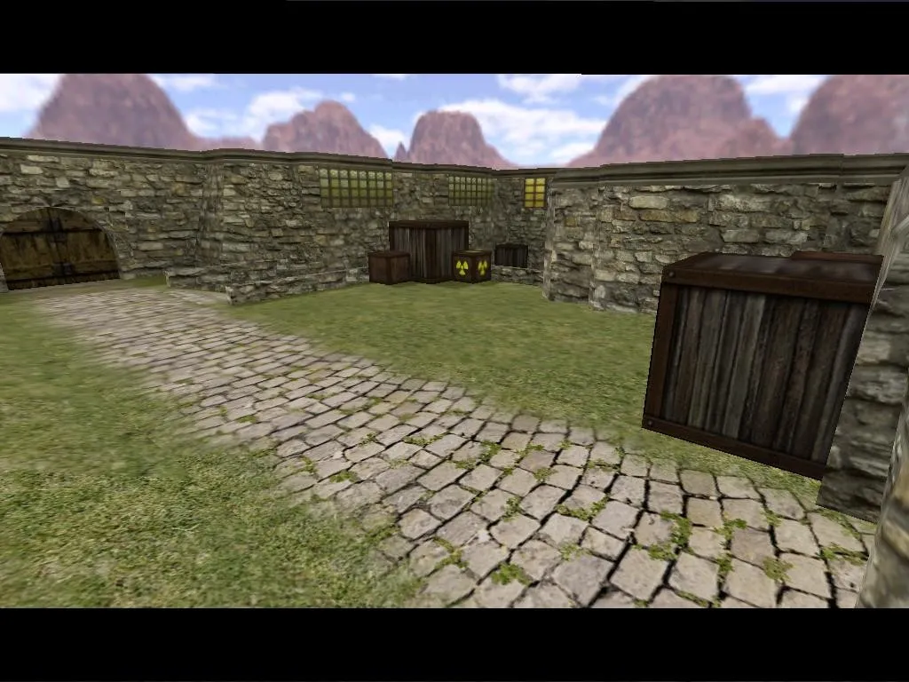 Скриншот  de_dust2_b-zone для CS 1.6: точки, раскидки и настройки карты