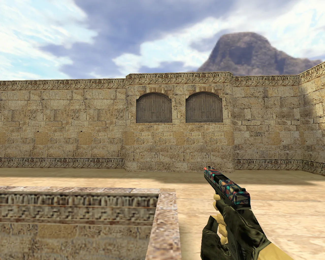 Скриншот Модель Glock Кубикс для CS 1.6: Обзор и Скачивание