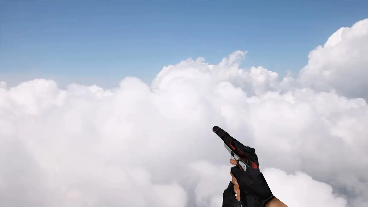 Скриншот Модель «Default USP «Сайрекс»» для CS 1.6 - Оружие для точной стрельбы