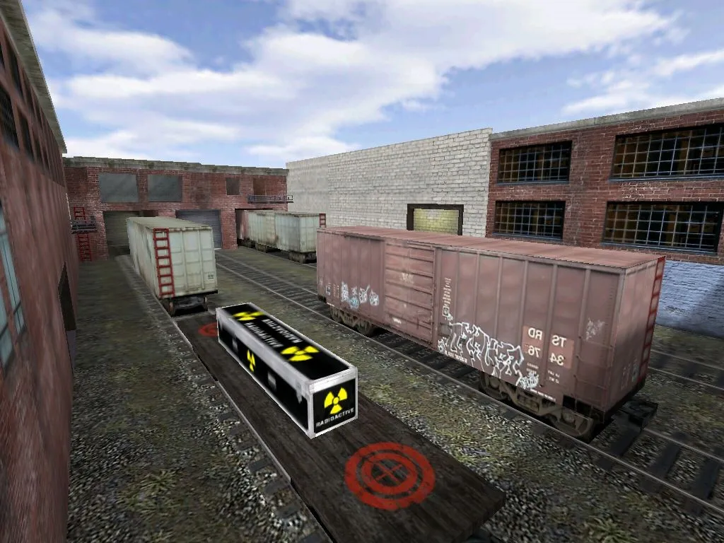 Скриншот  Карта de_nine для CS 1.6: Тактический анализ и особенности