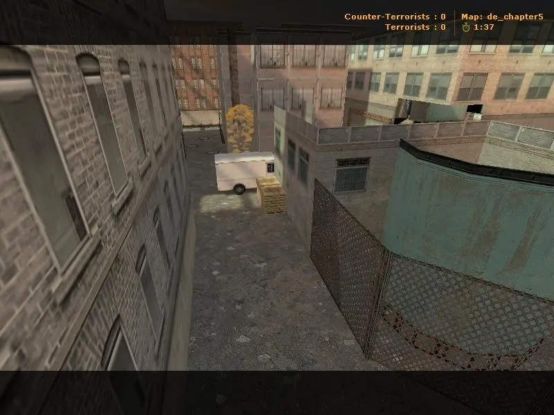 Скриншот  Карта de_chapter5 для CS 1.6: тактика за Т и КТ, точки, раунды, .nav и оптимизация