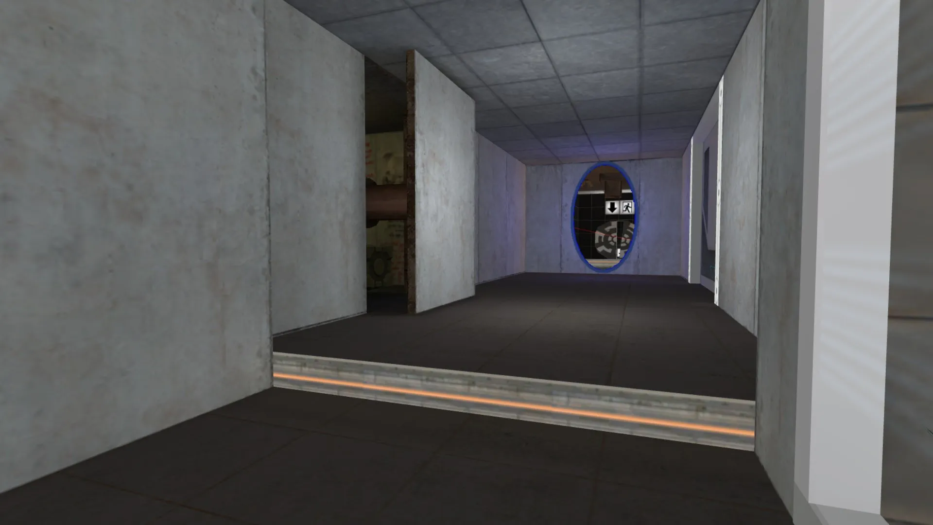 Скриншот Карта «deathrun_aperture3» для CS 1.6