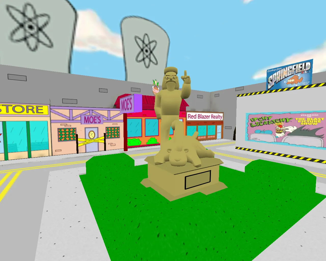 Скриншот  fy_simpsons_ach для CS 1.6: тактика, точки, .nav и оптимизация карты FY