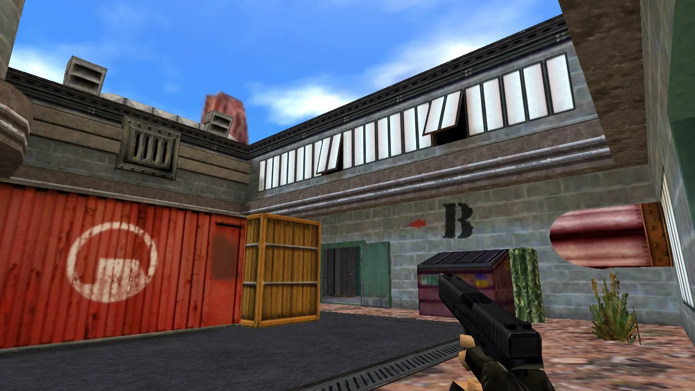 Скриншот Карта «de_lock» для CS 1.6