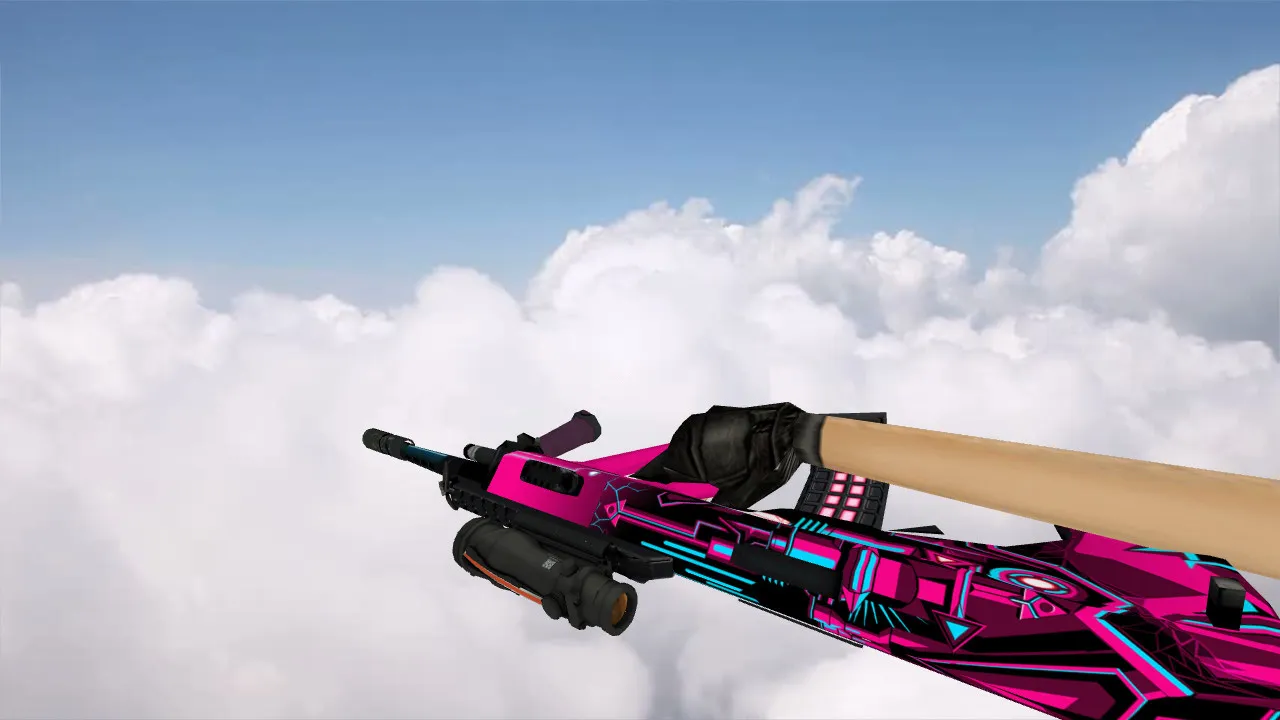 Скриншот Модель AUG Strike для CS 1.6 - Подробности и загрузка