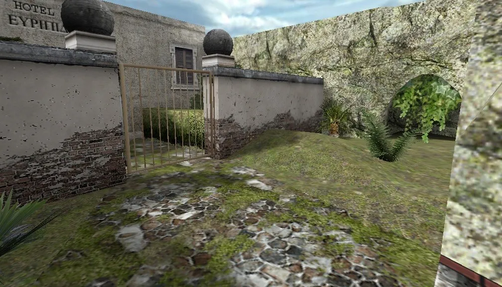 Скриншот Карта de_toscana для Counter-Strike 1.6: тактика и детали