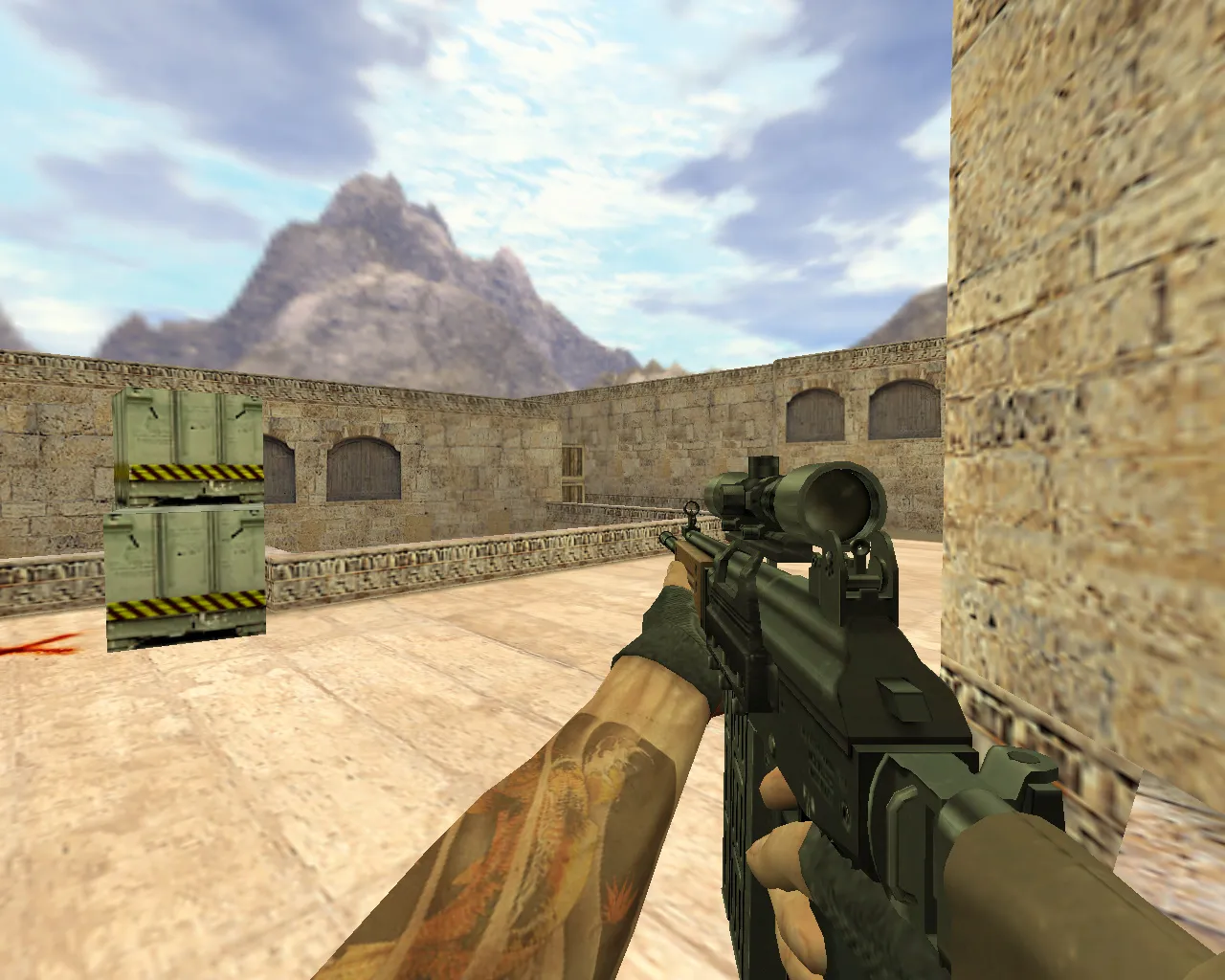 Скриншот Модель G3SG1 для CS 1.6 - Качество и Уникальность