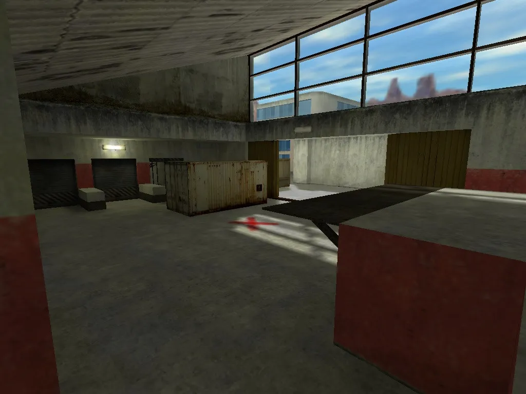 Скриншот de_bidepot для CS 1.6 — тактика за CT/T, точки, .nav для ботов и оптимизация карты