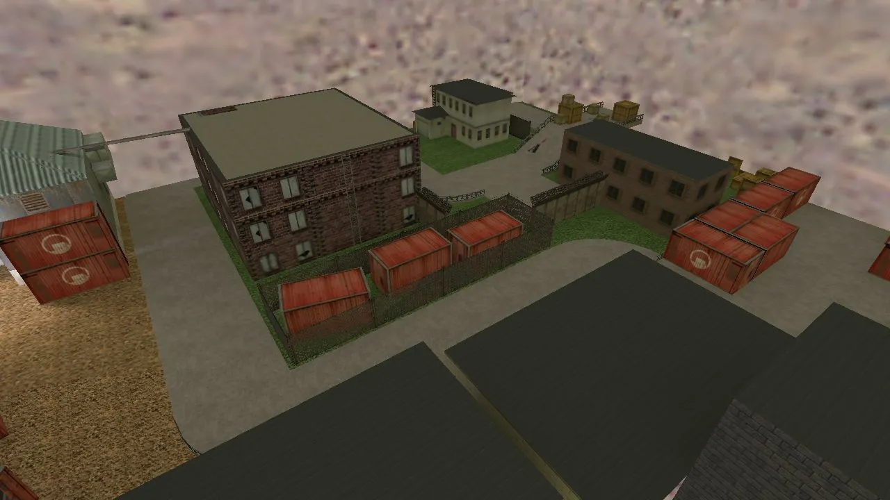 Скриншот  de_dirt карта для CS 1.6: баланс сторон, точки, .nav для ботов и оптимизация wpoly/epoly