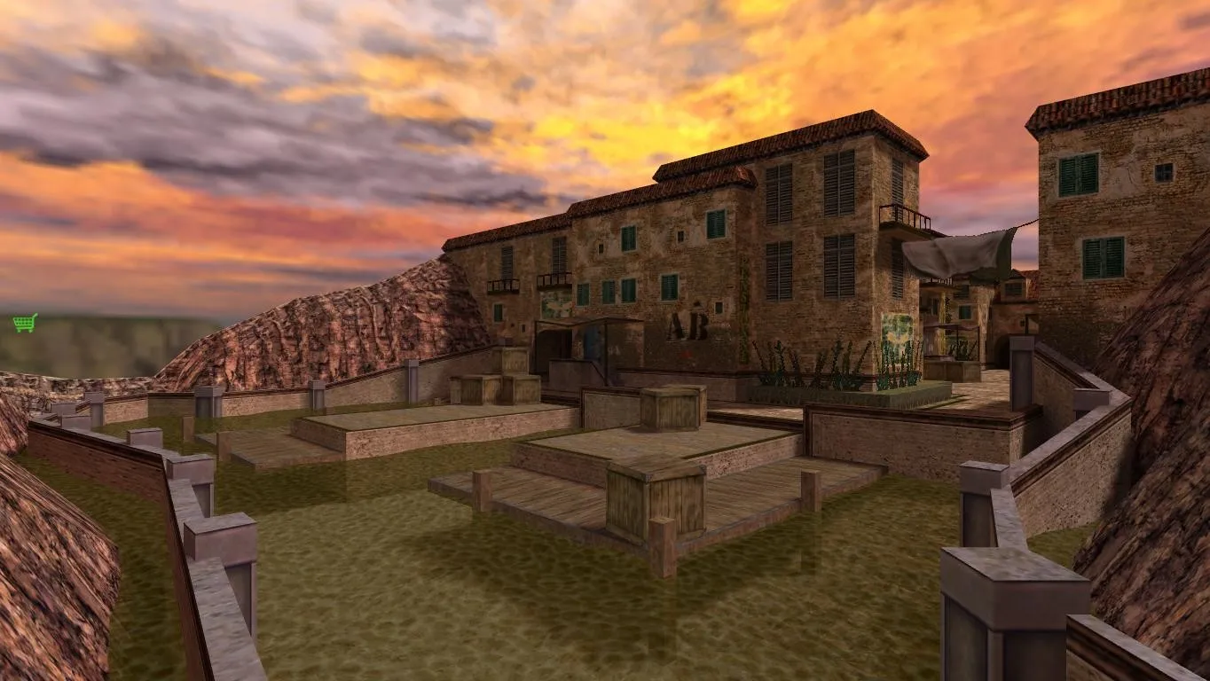 Скриншот Карта «de_pizza» для CS 1.6