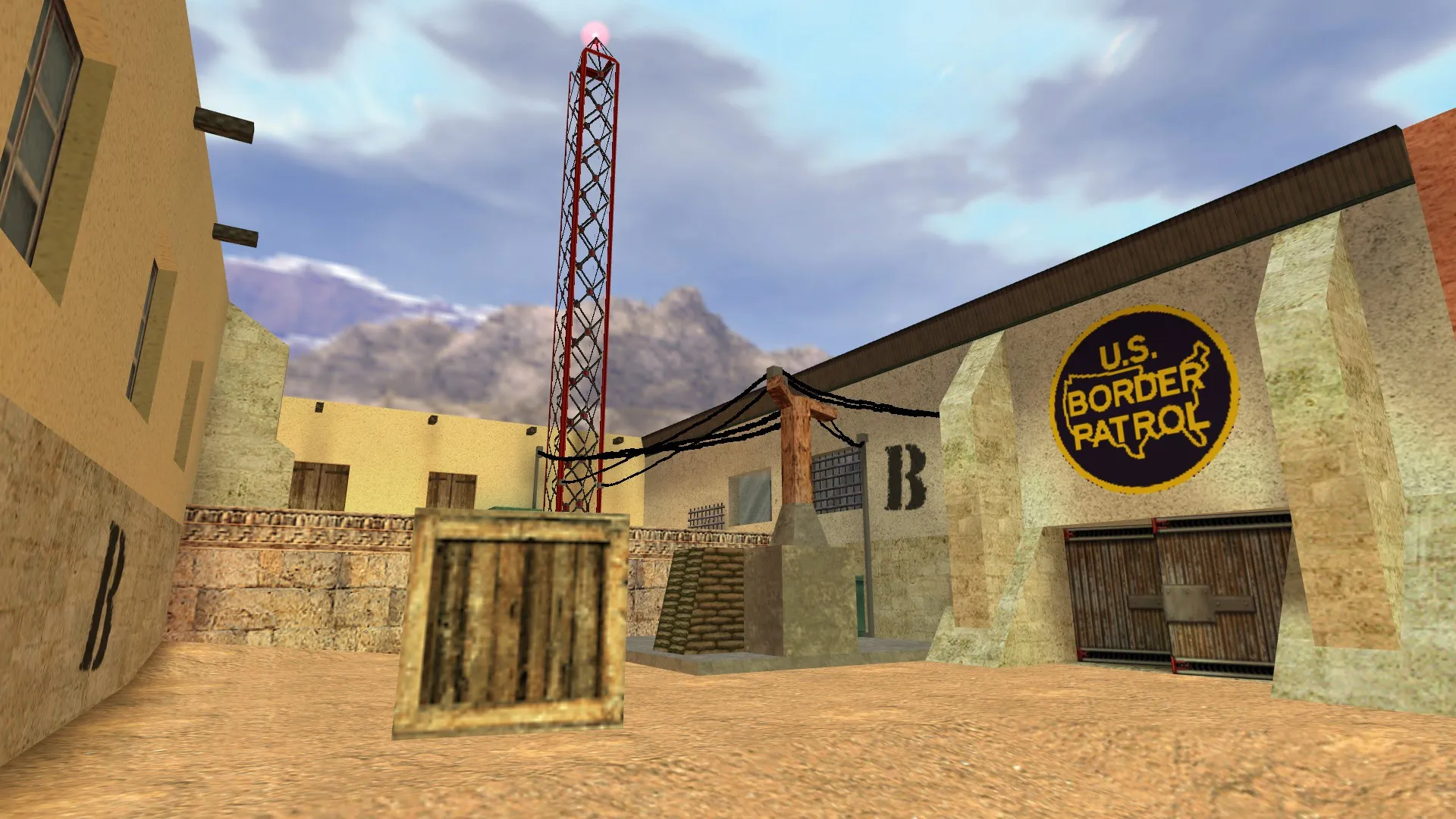 Скриншот  de_edifice для CS 1.6: тактики за CT/T, точки, .nav и оптимизация wpoly/epoly