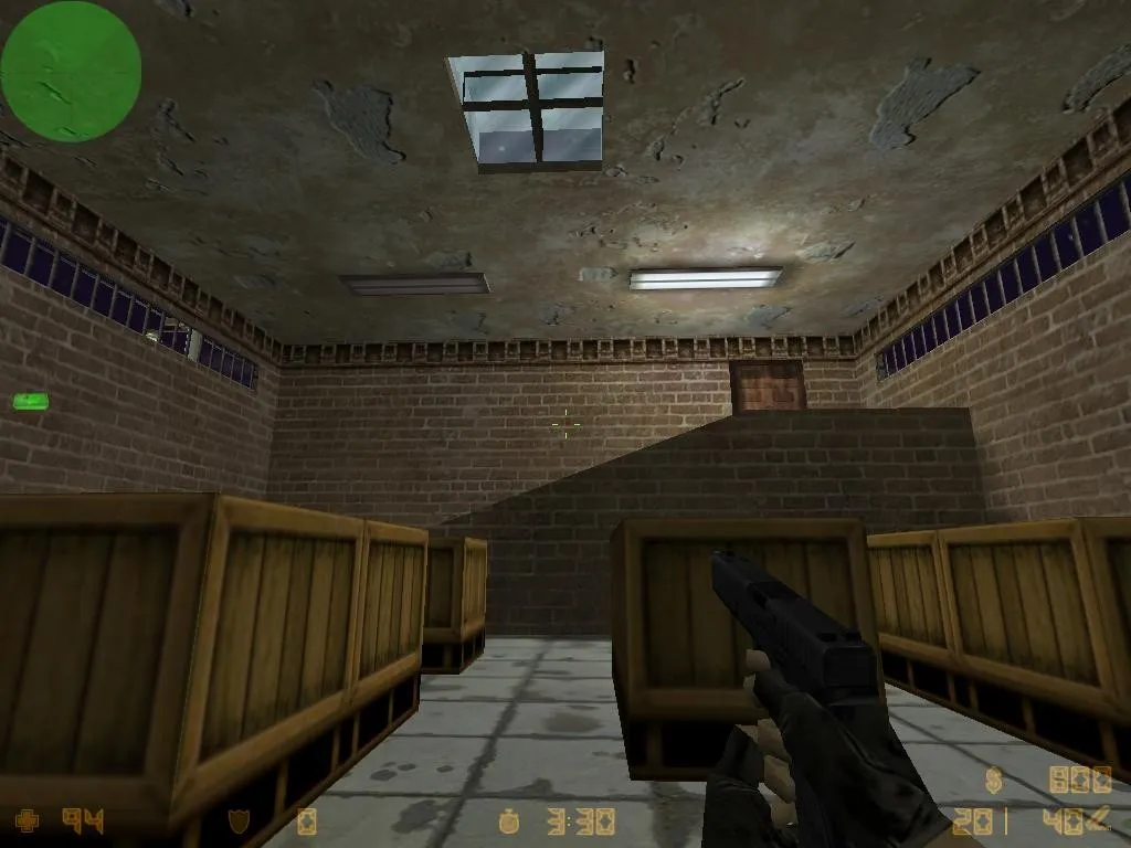 Скриншот  Карта de_ck_ll для CS 1.6: баланс сторон, точки захода и оптимизация wpoly/epoly