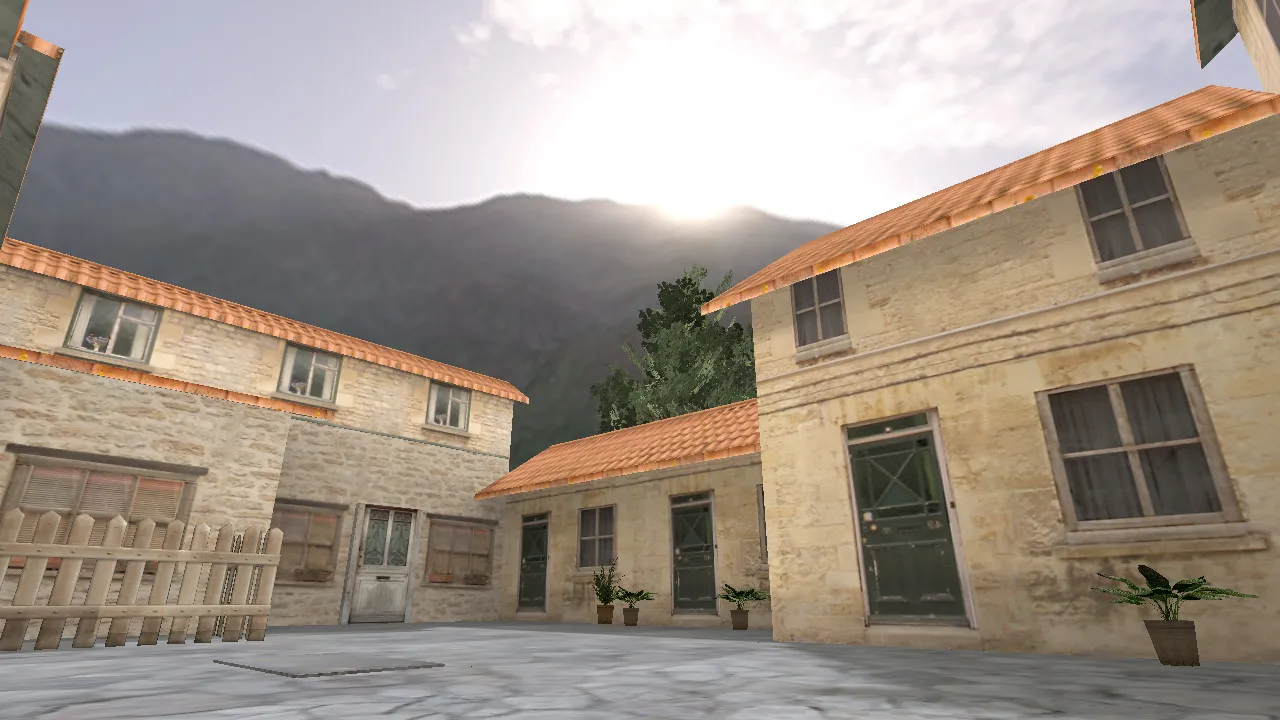 Скриншот  Карта de_toscana_cso для Counter-Strike 1.6: Анализ и Тактика