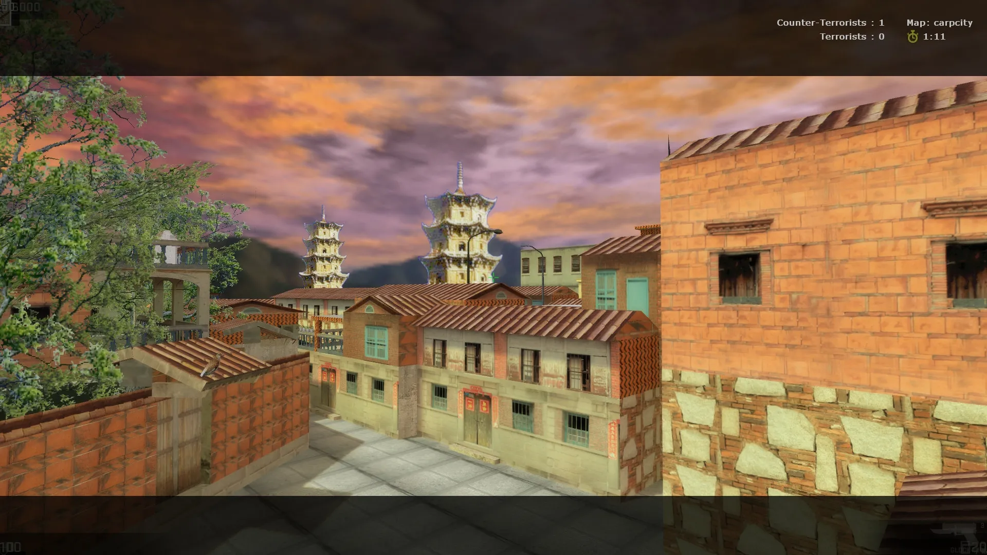 Скриншот  de_carpcity карта для CS 1.6: баланс сторон, точки под плент, .nav для ботов и оптимизация