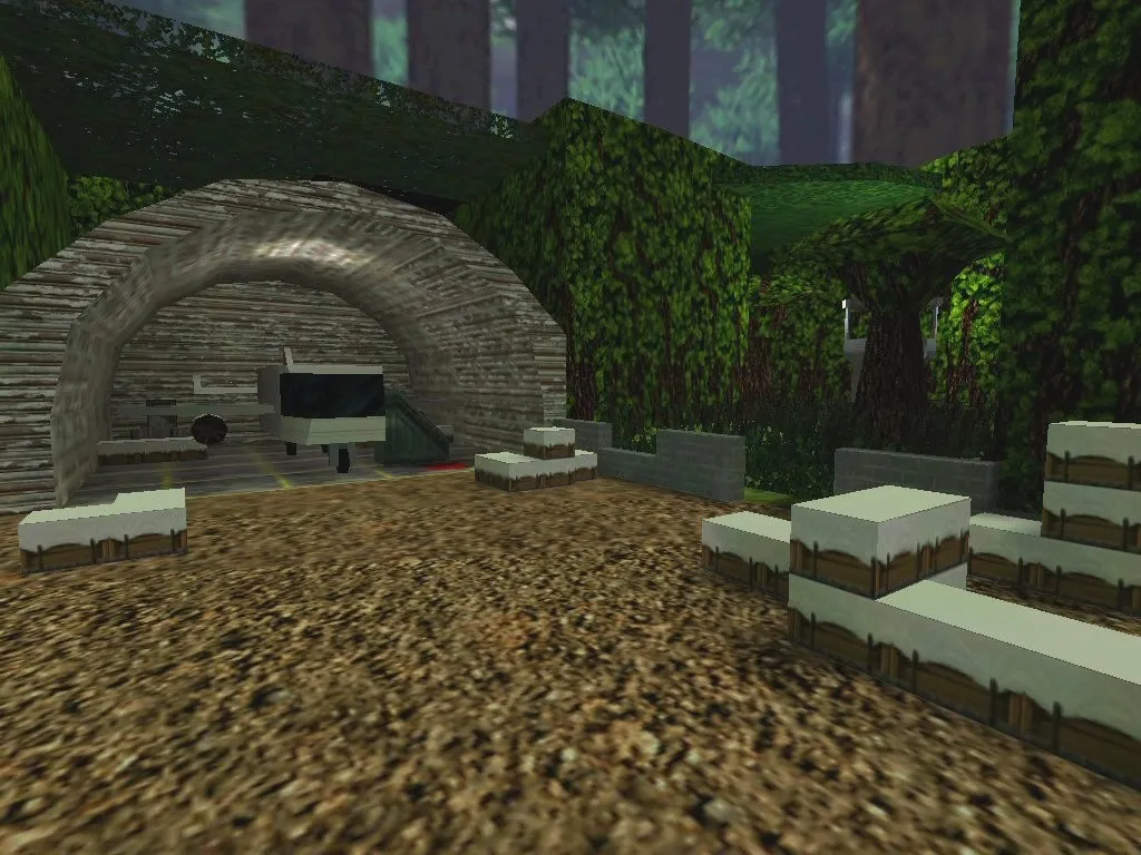 Скриншот  Карта «jungle_warfare» для CS 1.6: тактические возможности и баланс