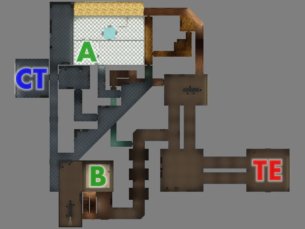 Скриншот  Карта de_reckon_pro для CS 1.6 – Тактические возможности и оптимизация