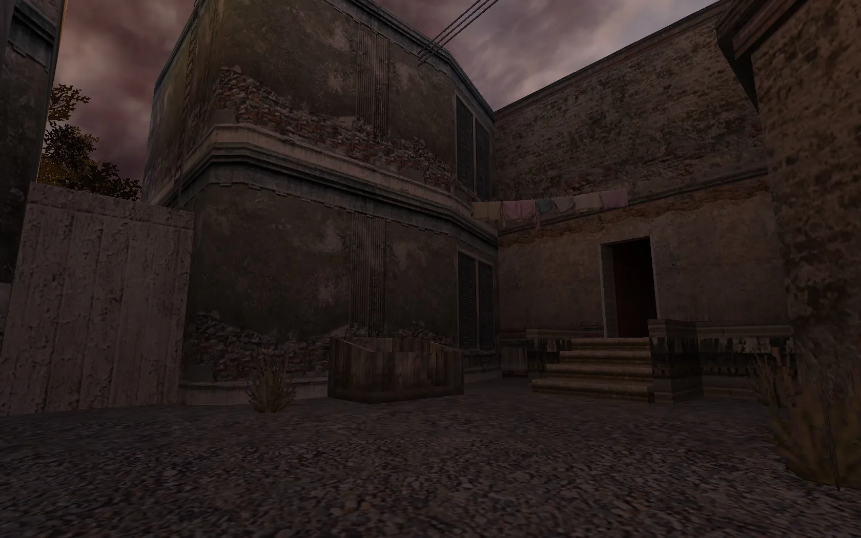 Скриншот  Карта de_revolution_fix для CS 1.6 - тактическое преимущество на карте