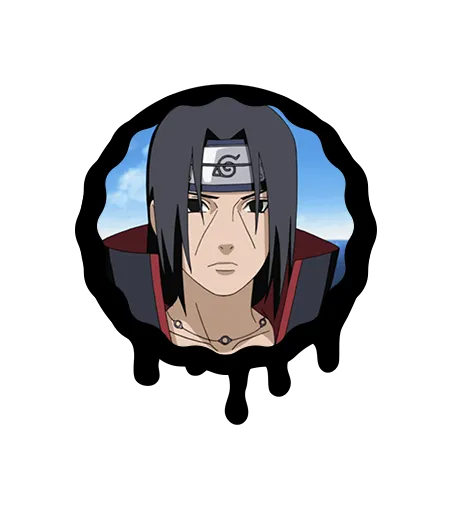 Скриншот Граффити «Итачи Учиха» для CS 1.6: уникальное аниме для вашего гейминга