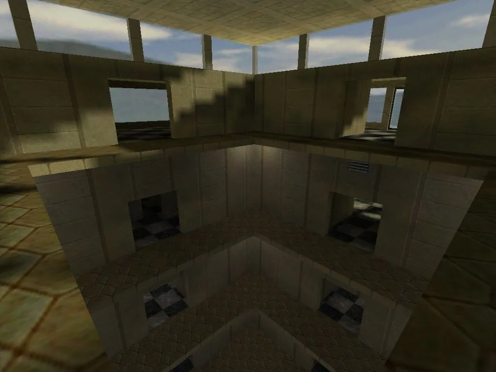 Скриншот  Карта de_terrace для CS 1.6 - Тактические возможности и баланс