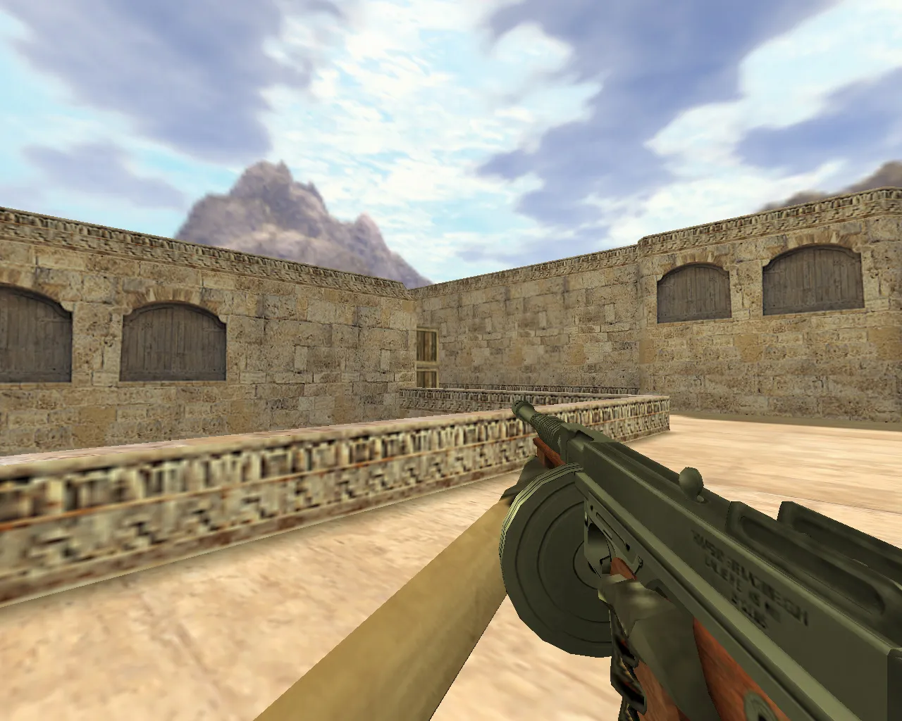 Скриншот Модель «ПП Томпсона» для CS 1.6 - Оружие с уникальным дизайном