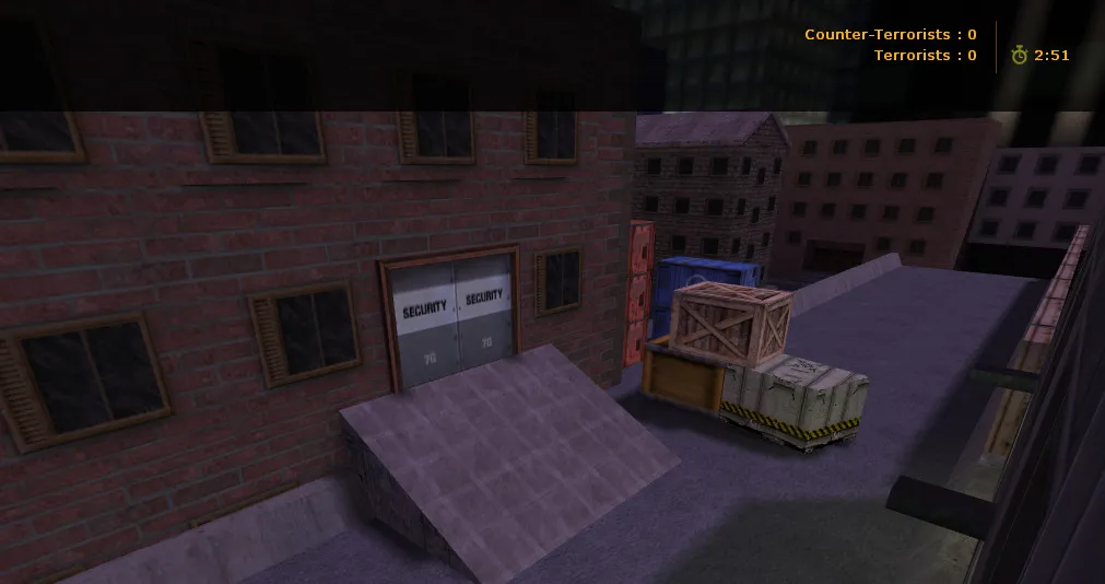 Скриншот  Карта de_assault32_c4 для CS 1.6: баланс сторон, точки под плент и контроль центра