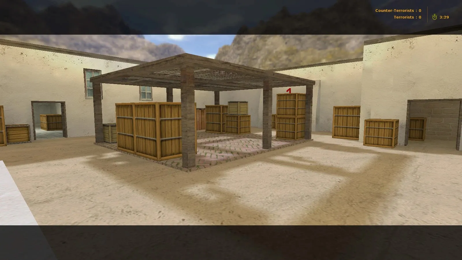 Скриншот  Карта de_mirage2 для CS 1.6 - детали и тактика