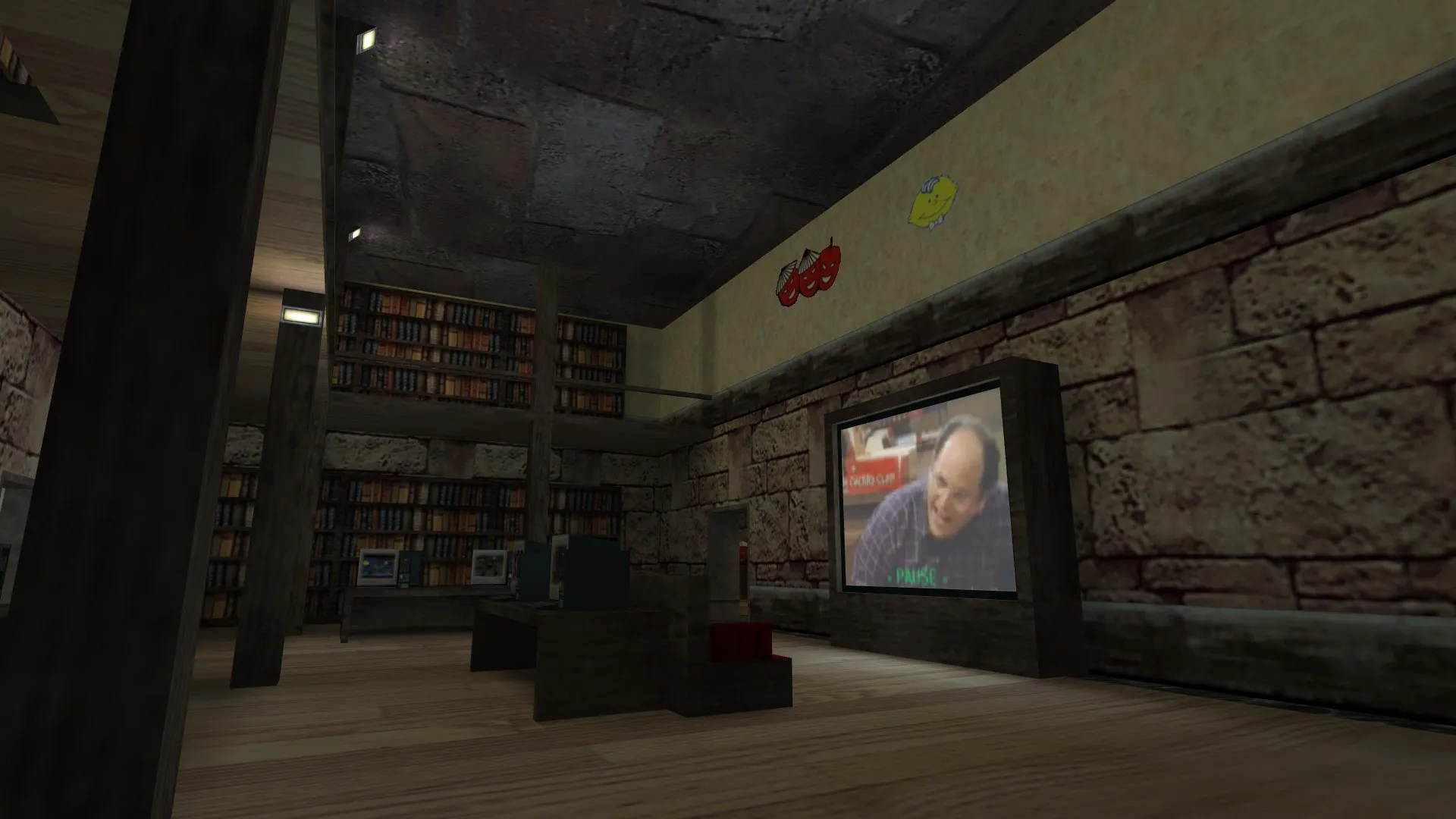 Скриншот  Карта de_cchq для CS 1.6: геймплей, точки, .nav для ботов, оптимизация wpoly/epoly