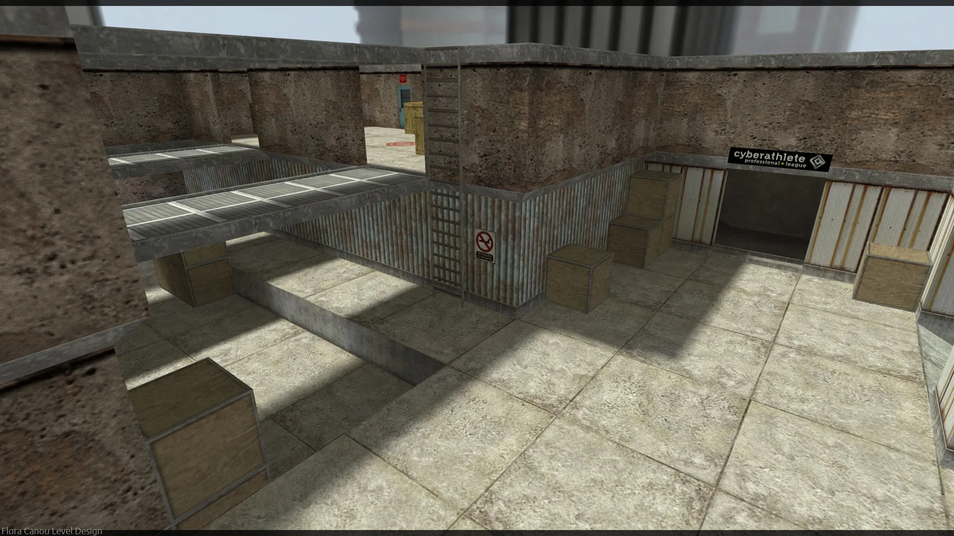 Скриншот Карта de_612day_z для CS 1.6: точки, баланс сторон, .nav, оптимизация wpoly/epoly и советы под ботов