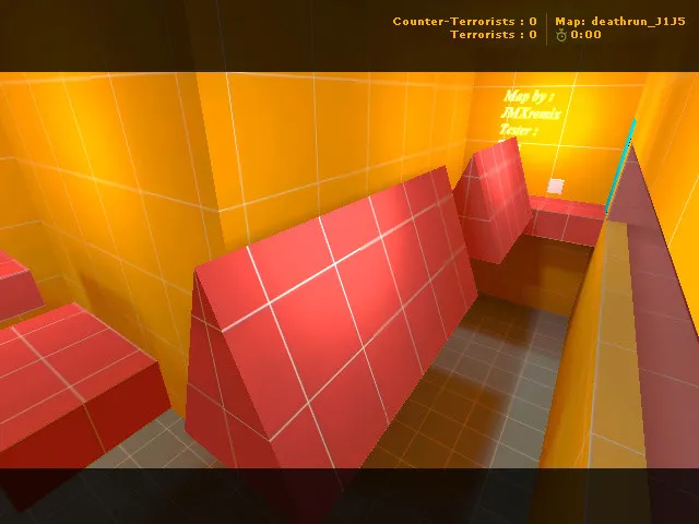 Скриншот  deathrun_j1j5 для CS 1.6: карта для др с ловушками, раундами и бот-путями