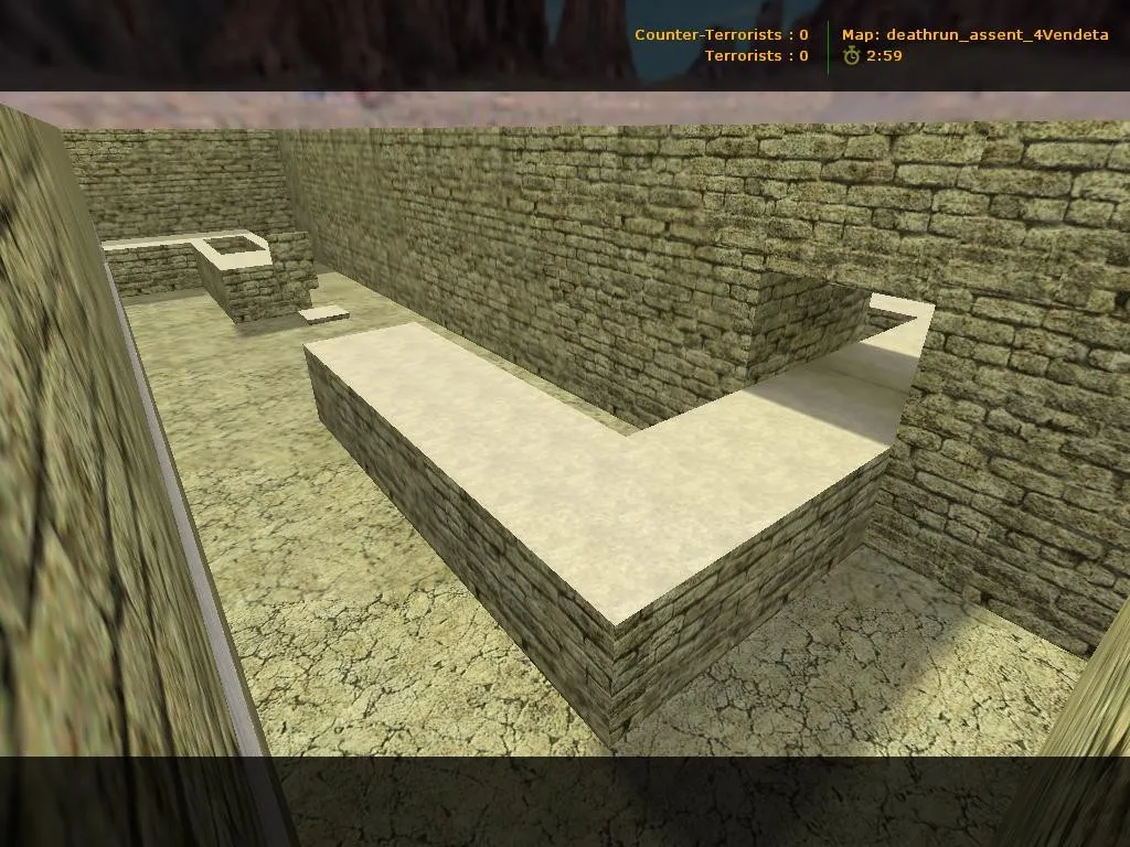 Скриншот Карта «deathrun_assent_4vendeta» для CS 1.6