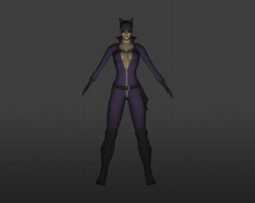 Скриншот Модель «Женщина-кошка» для CS 1.6 – Уникальный скин для игр и кино