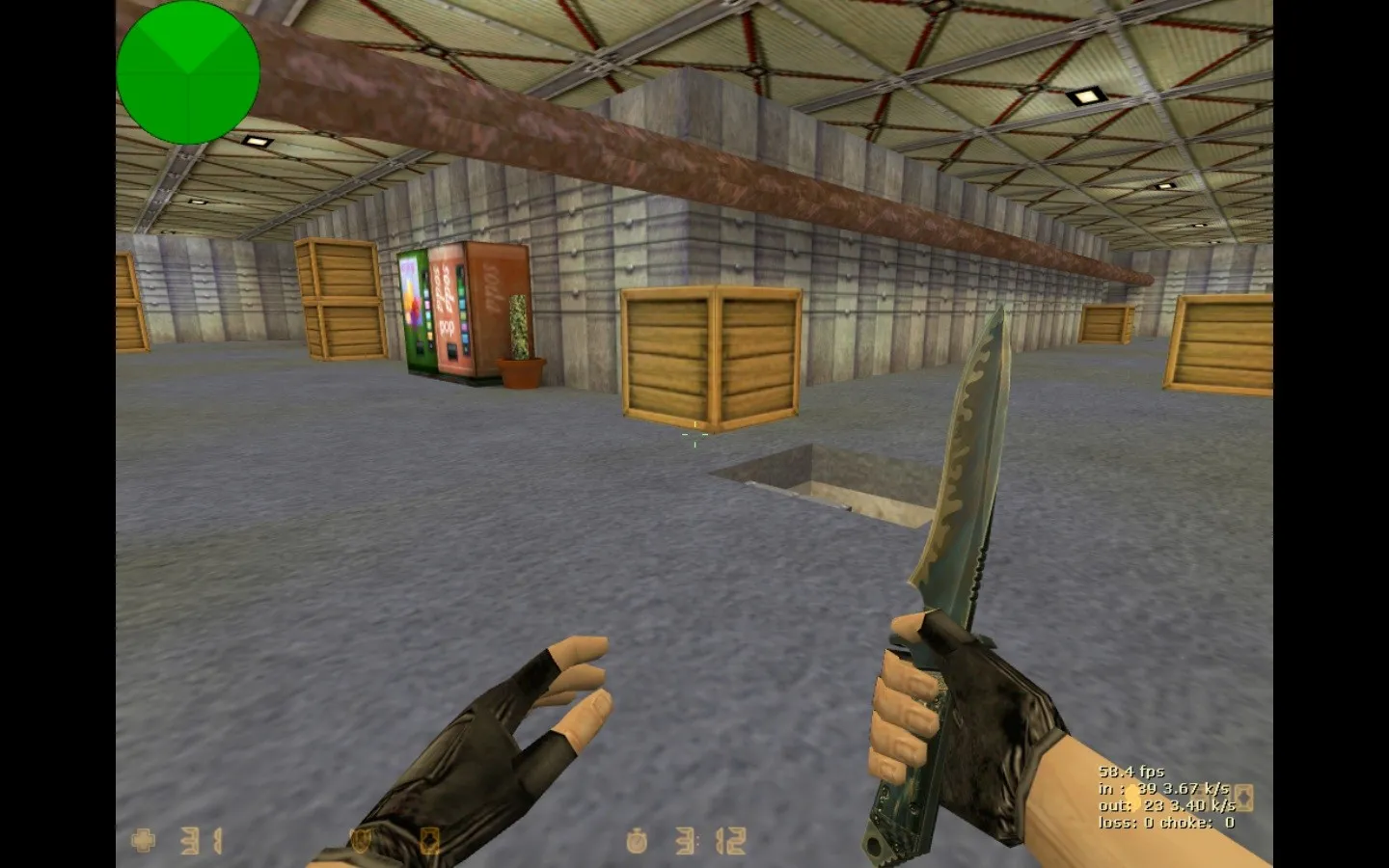 Скриншот de_clanfal_assault для CS 1.6: тактика за CT и T, точки, .nav, оптимизация wpoly/epoly и настройка для стабильного коннекта