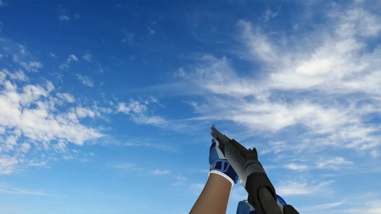 Скриншот  Пак моделей оружия «Sport Amphibious Pack» для CS 1.6: v_, p_, w_ модели, звуки и анимация осмотра