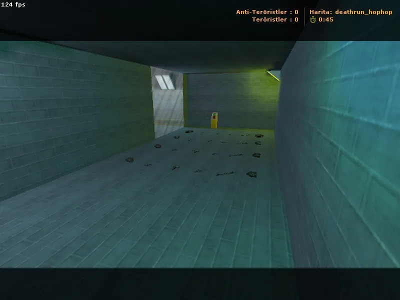 Скриншот  deathrun_hophop для CS 1.6: карта deathrun, точки, .nav для ботов и оптимизация под старые ПК