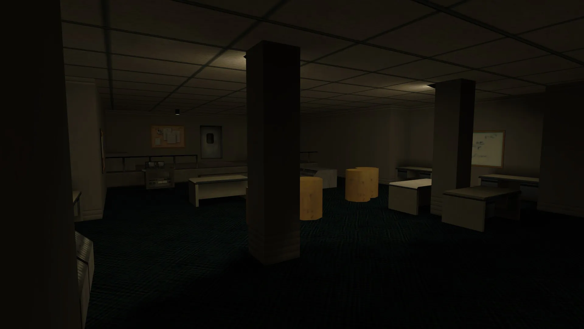 Скриншот  de_cyberdyne CS 1.6: тактика, точки, bots .nav, оптимизация wpoly/epoly