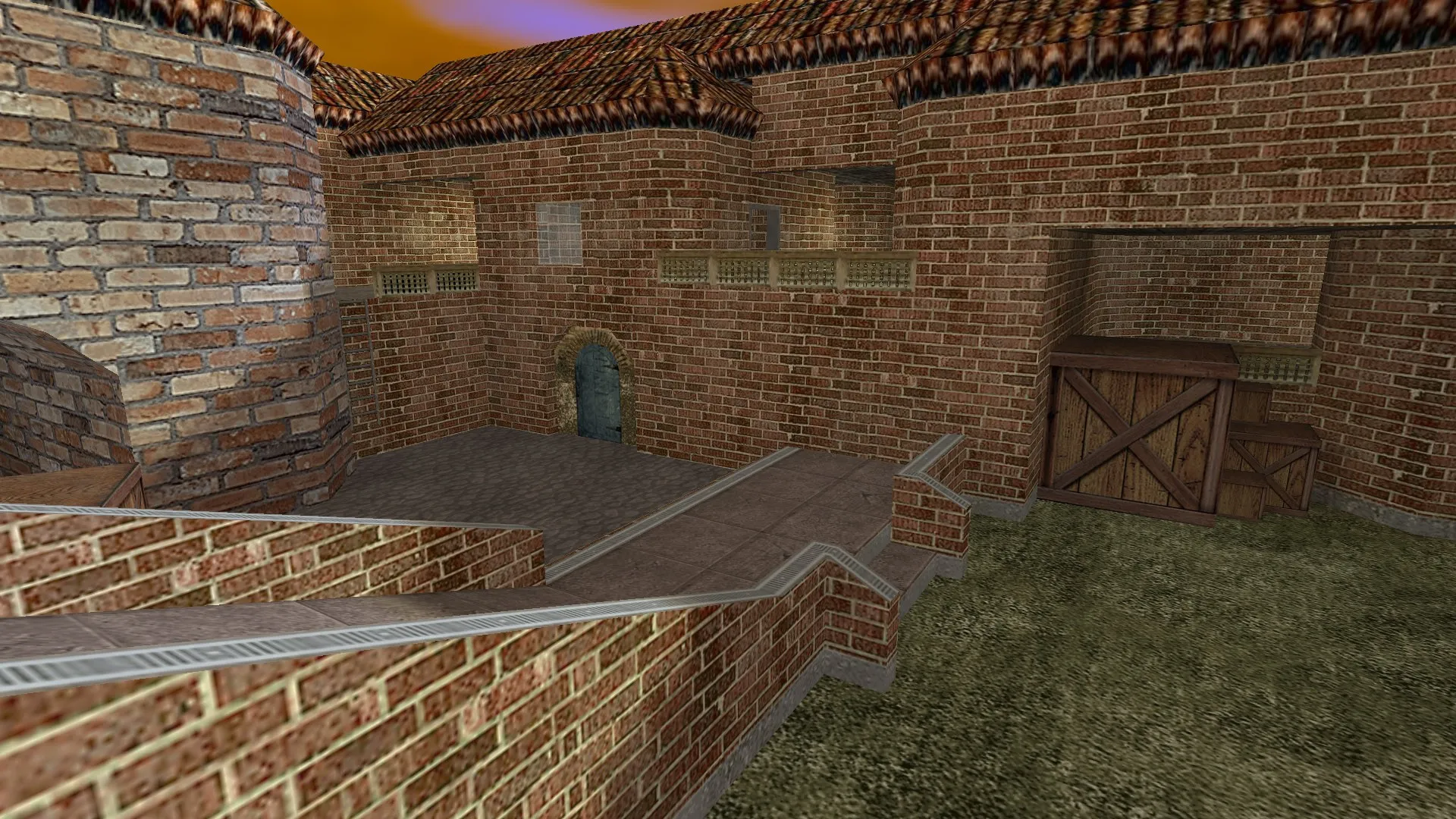 Скриншот Карта de_suntower для CS 1.6: Тактика и особенности