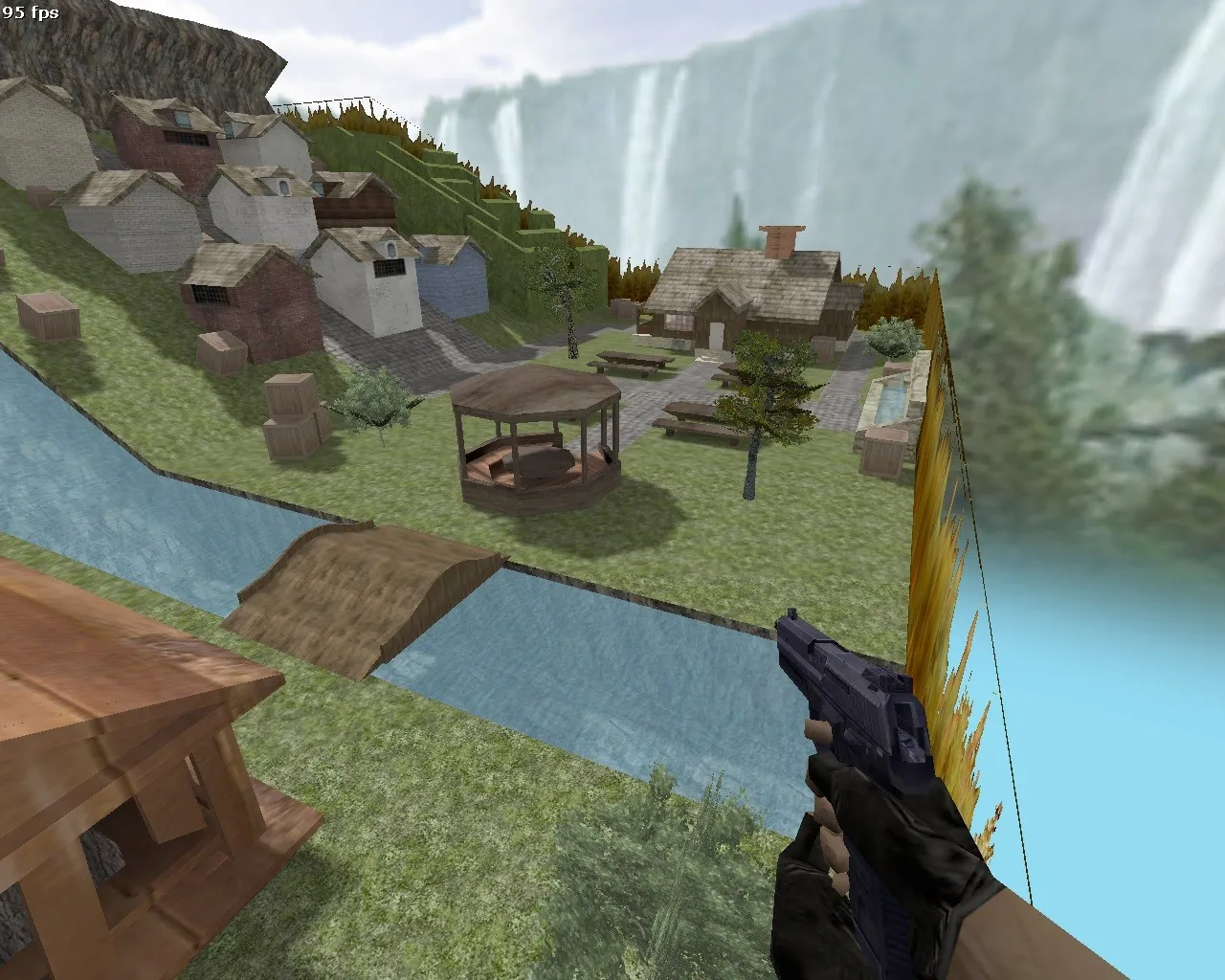 Скриншот  de_bulgaria карта для CS 1.6: точки, боты .nav, оптимизация wpoly/epoly и баланс сторон