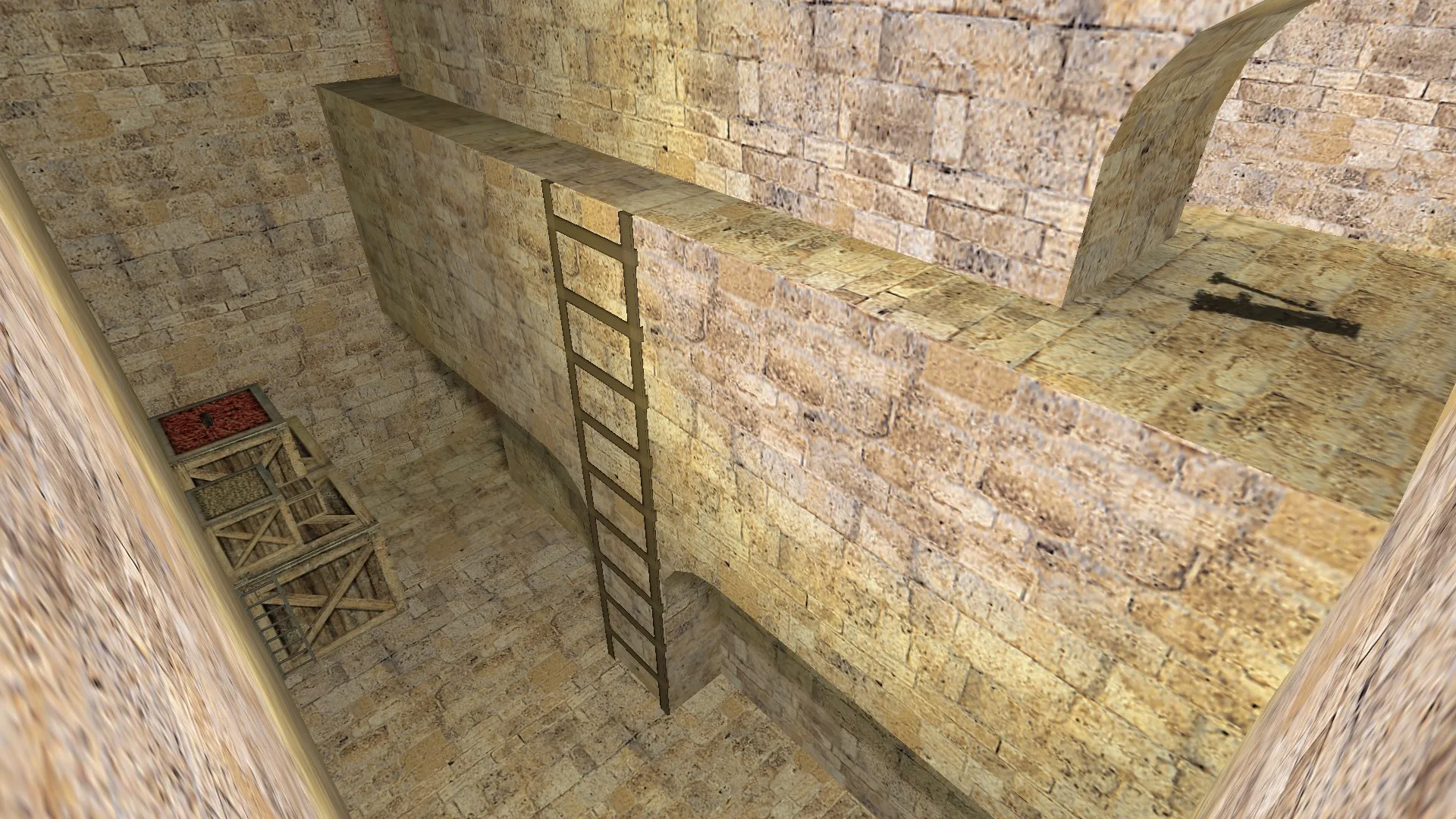 Скриншот de_box2dust карта для CS 1.6: точки, баланс сторон, .nav для ботов и оптимизация