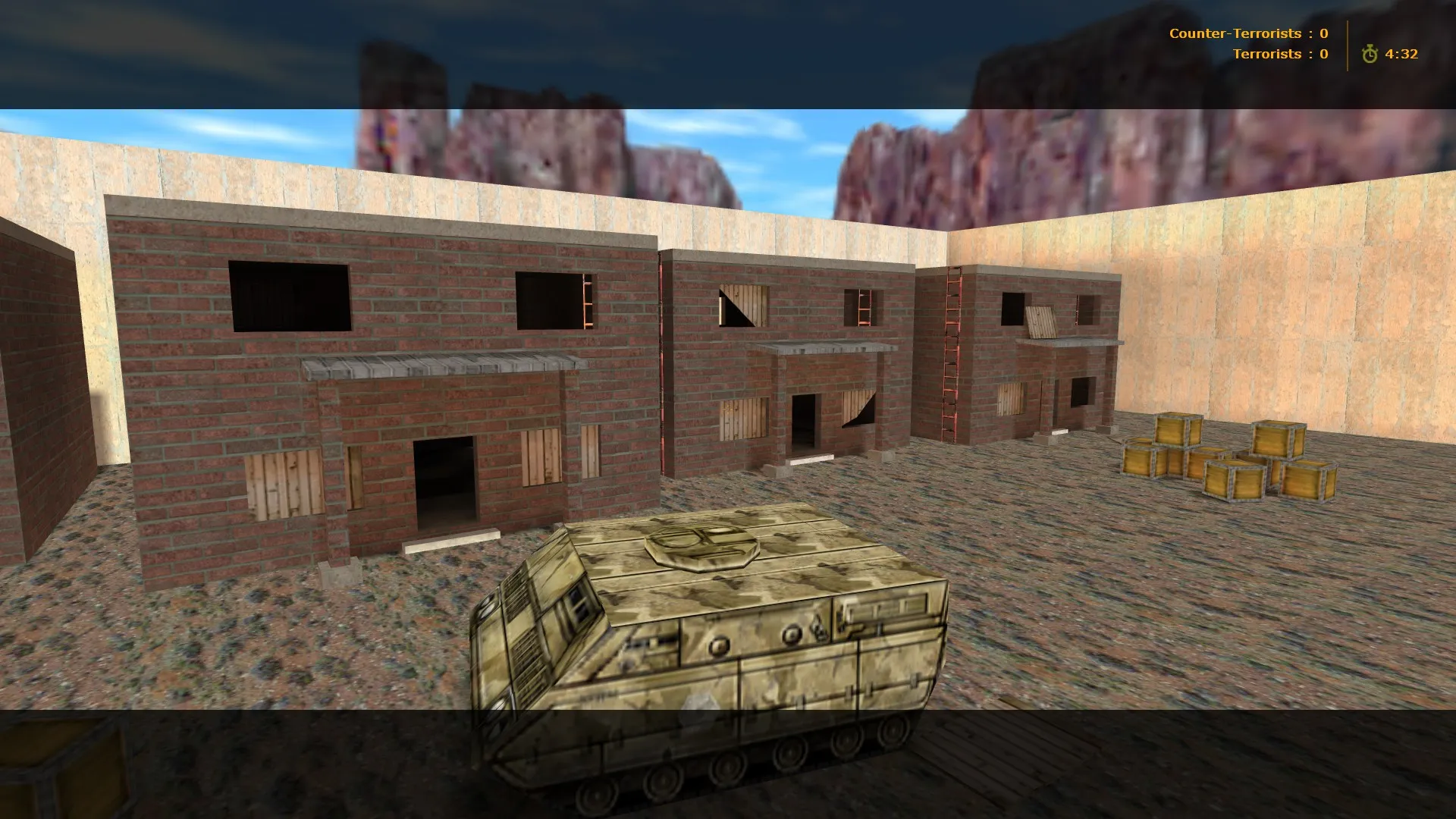 Скриншот  cs_combattown для CS 1.6: обзор карты, точки, маршруты, оптимизация и NAV для ботов