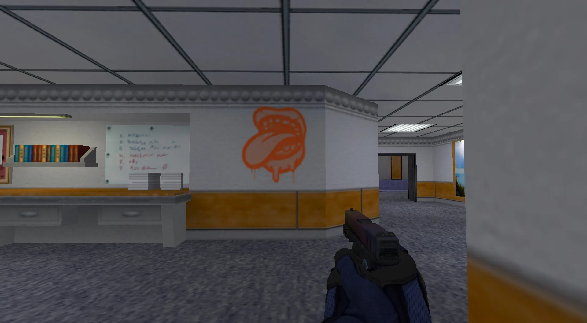 Скриншот Граффити «Выкуси» для CS 1.6 - Уникальный стиль из CS:GO