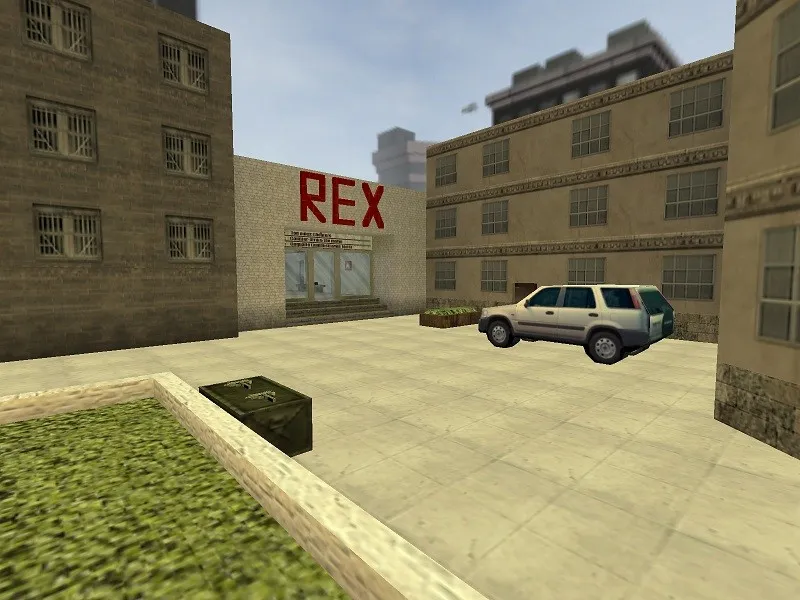 Скриншот  Карта de_castordepot_v2 для CS 1.6: точки, ротации, .nav и оптимизация под 100k рейты