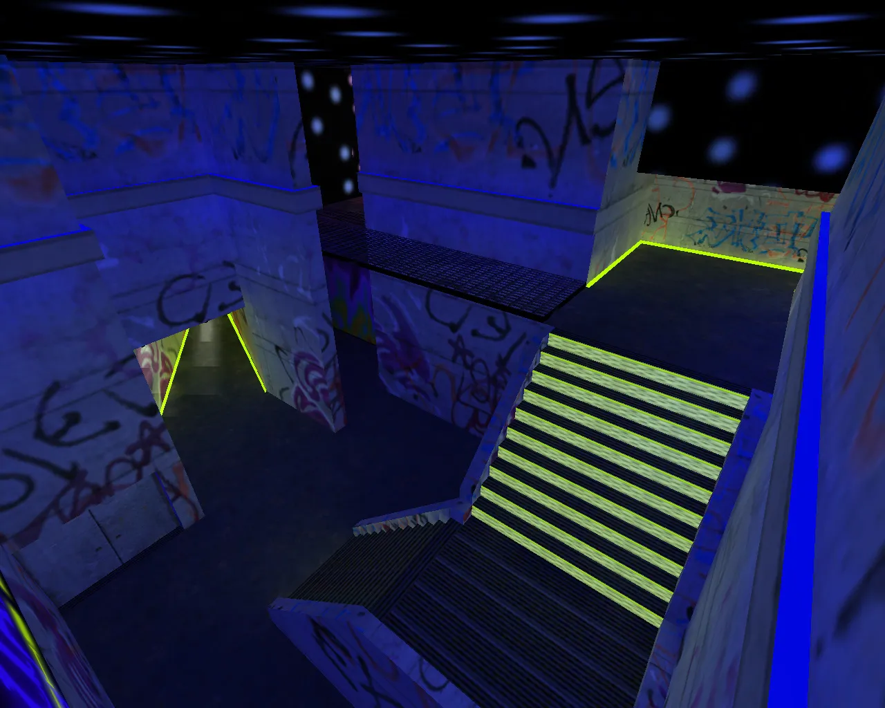 Скриншот  Карта fy_party для CS 1.6: FY-режим, точки респавна, .nav для ботов и оптимизация wpoly/epoly