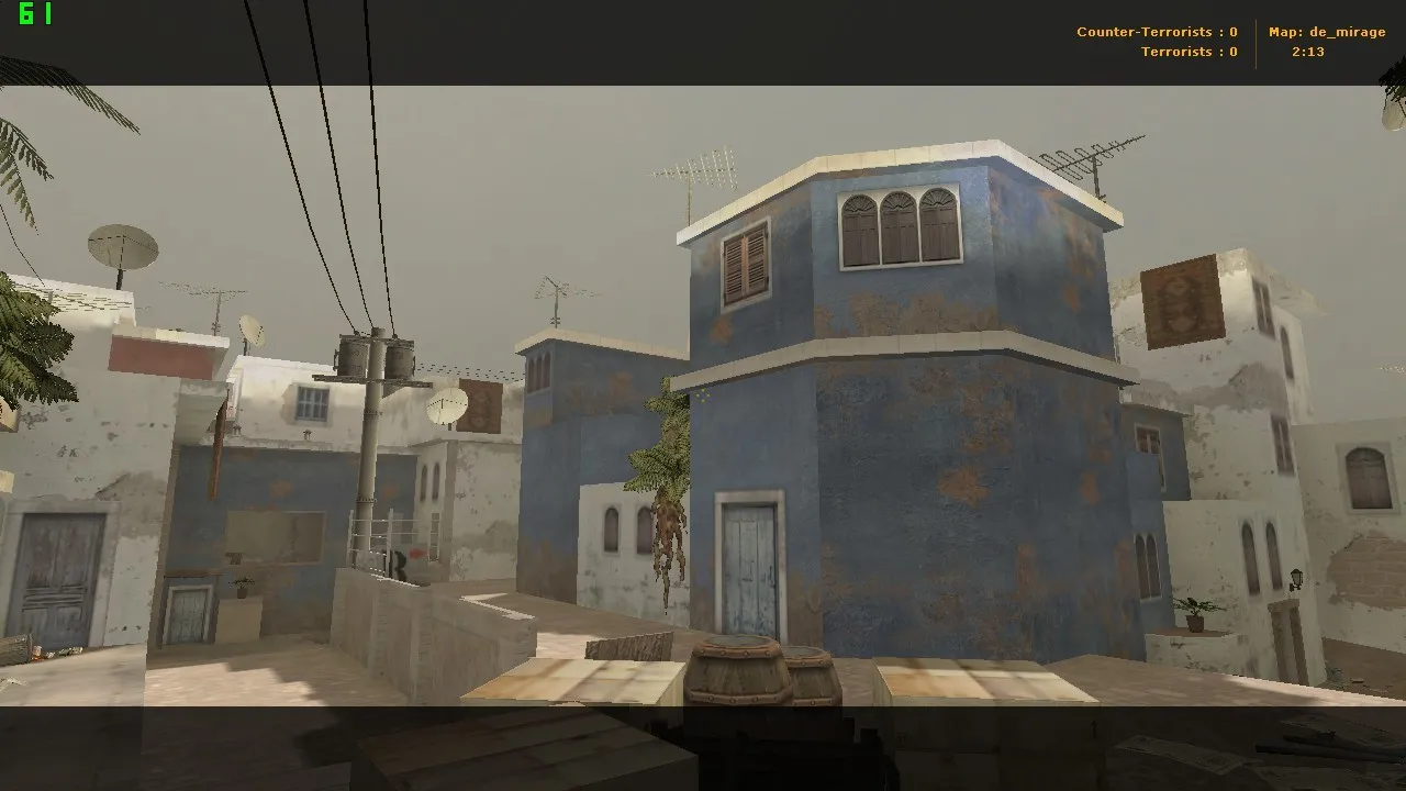 Скриншот Карта cso_mirage для CS 1.6: точки, тактика за CT/T, .nav для ботов, оптимизация wpoly/epoly