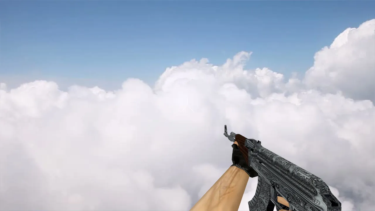 Скриншот Модель v_ak47_default_cartel, p_ak47_default_cartel, w_ak47_default_cartel для CS 1.6: звуки, анимация осмотра, качество текстур