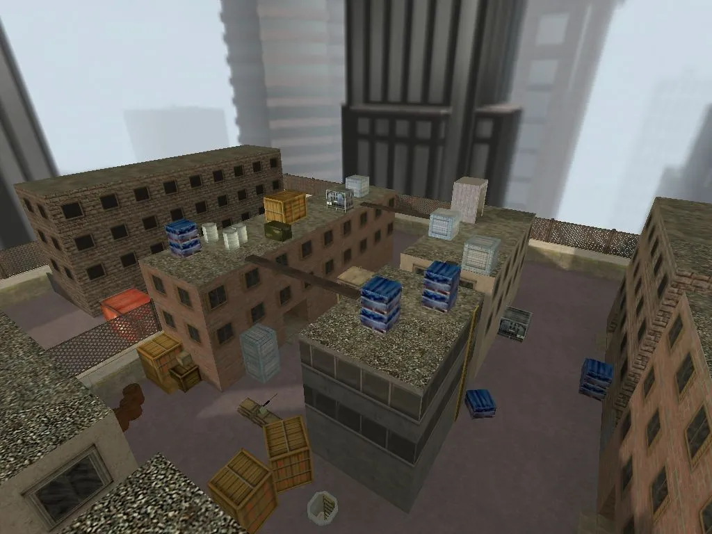 Скриншот Карта «de_minicity» для CS 1.6